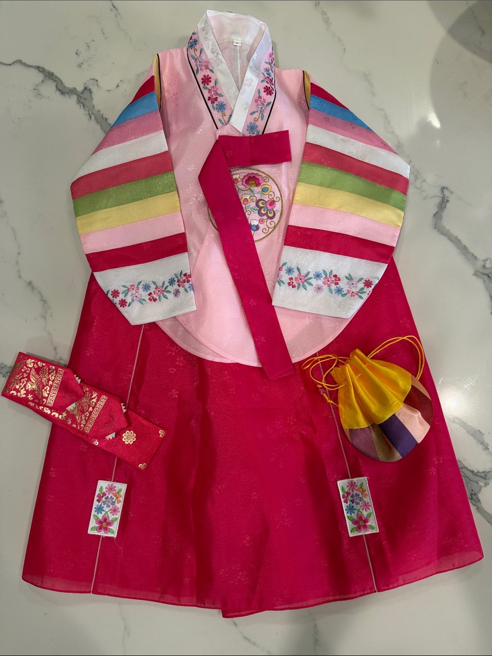 Kids Girl Traditional Korean Hanbok